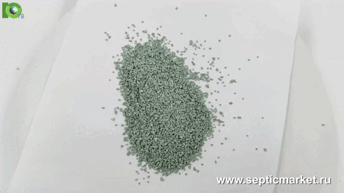 Цеолит фильтрующий материал для очистки воды(фр. 0,7-1,5 мм)